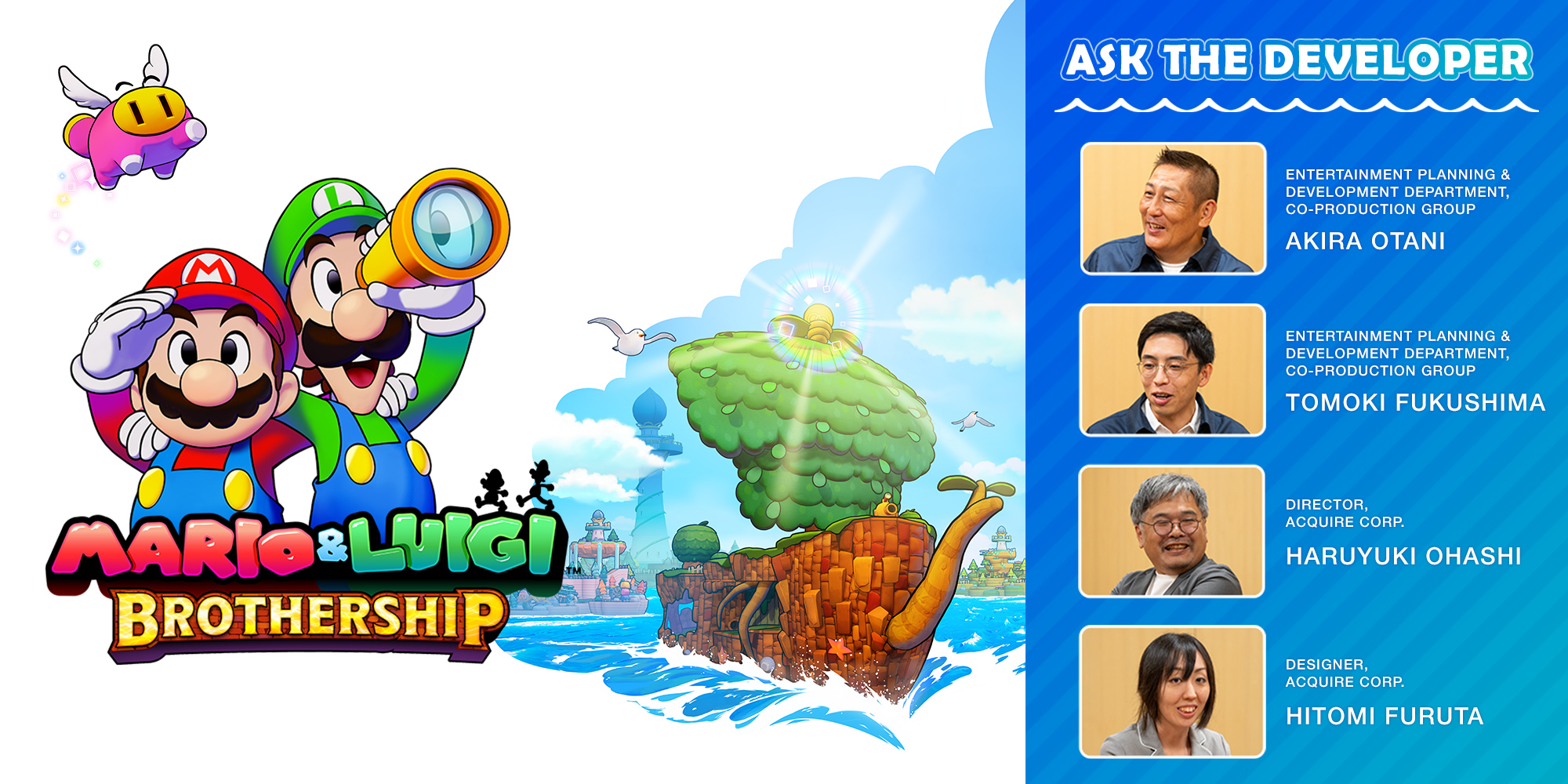 Ask the Developer Vol. 15, Mario & Luigi: Brothership – Chapter 1