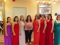 Francesca, Domonique, Samantha, Alessia, Giordana, Ally, Olivia and Isabella