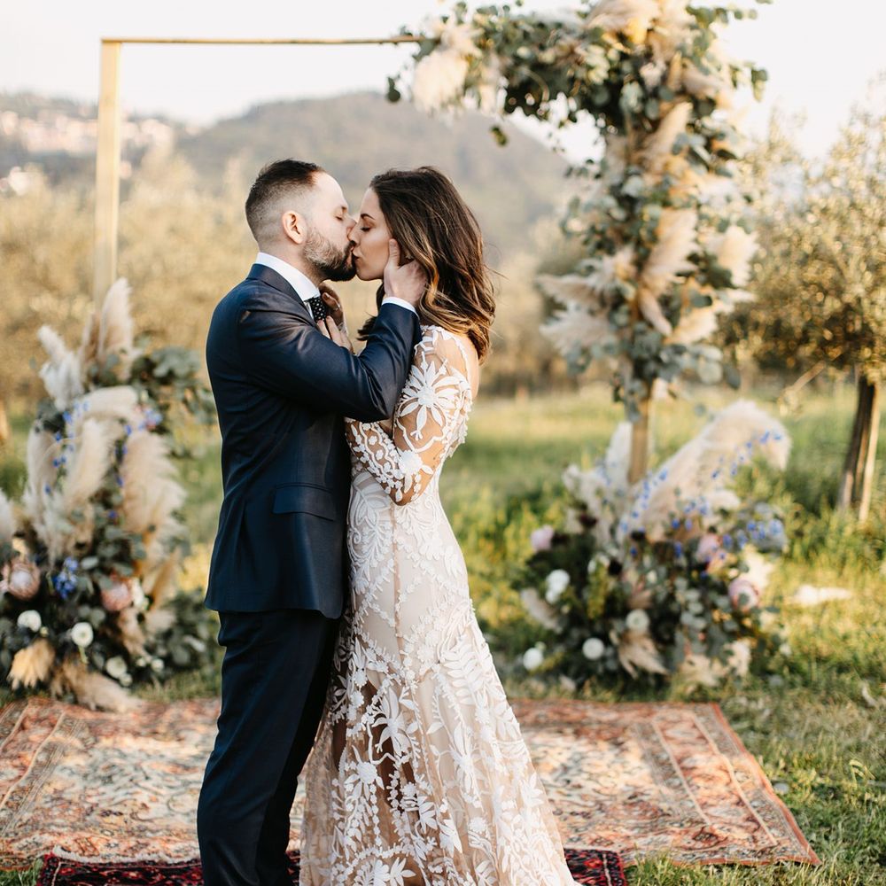 bohemian chic wedding theme