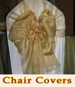 Wedding Chair Covers and Tablecloth