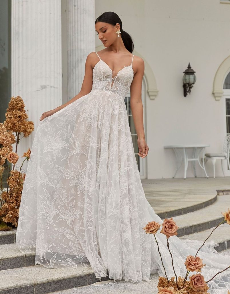 empire wedding dress silhouette