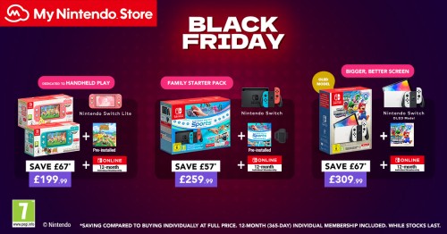 Black Friday deals are now live on My Nintendo Store!