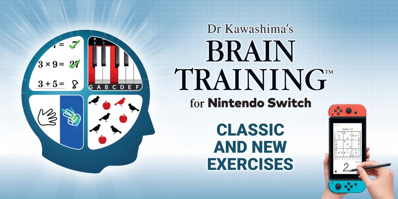 Dr Kawashima’s Brain Training for Nintendo Switch