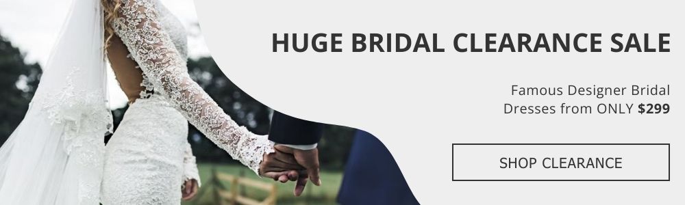 Huge Bridal Clearance Sale