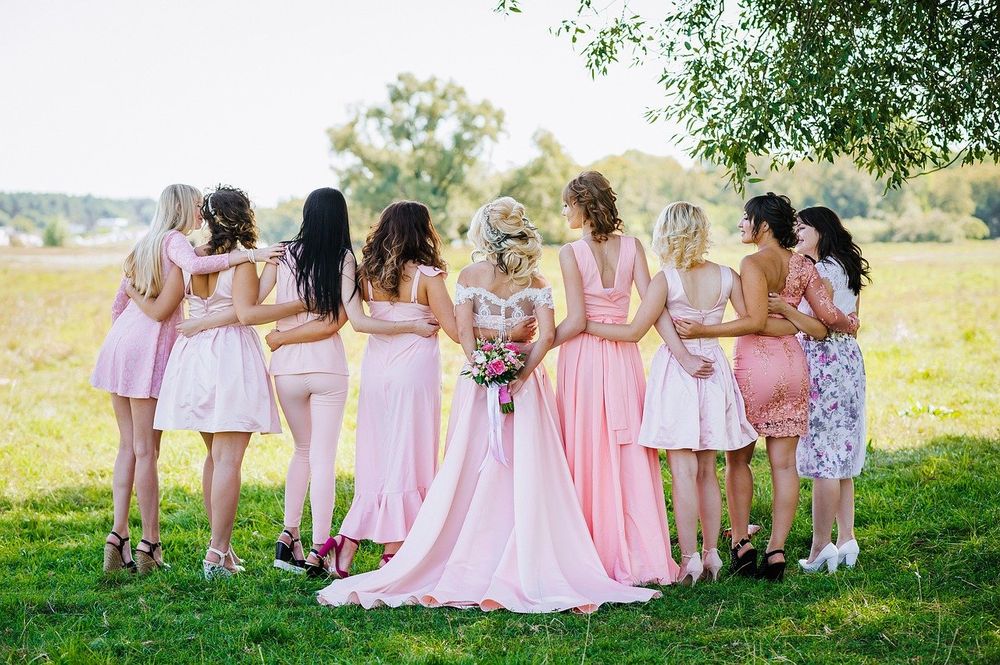 Mismatched Bridesmaid Dresses