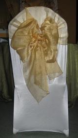 Wedding Chair Covers and Tablecloth