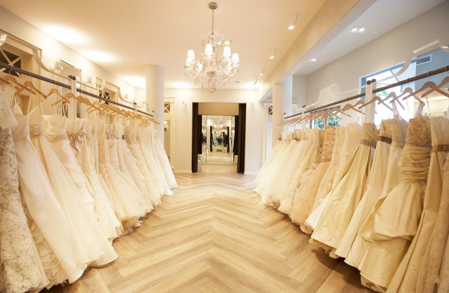 wedding dress shopping